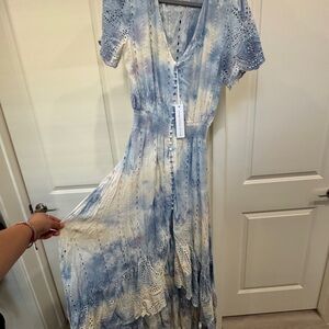 YFB- Young Fabulous & Broke Costa Pastel Hi Lo Maxi DressSize Medium